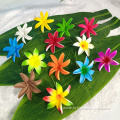 4" Hot Sale Handmade Artificial Plumeria Hair Pick